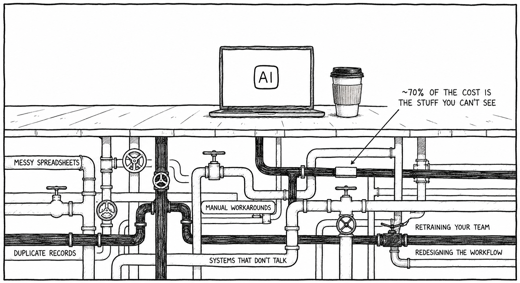 How much should we set aside for AI & ICT upgrades?