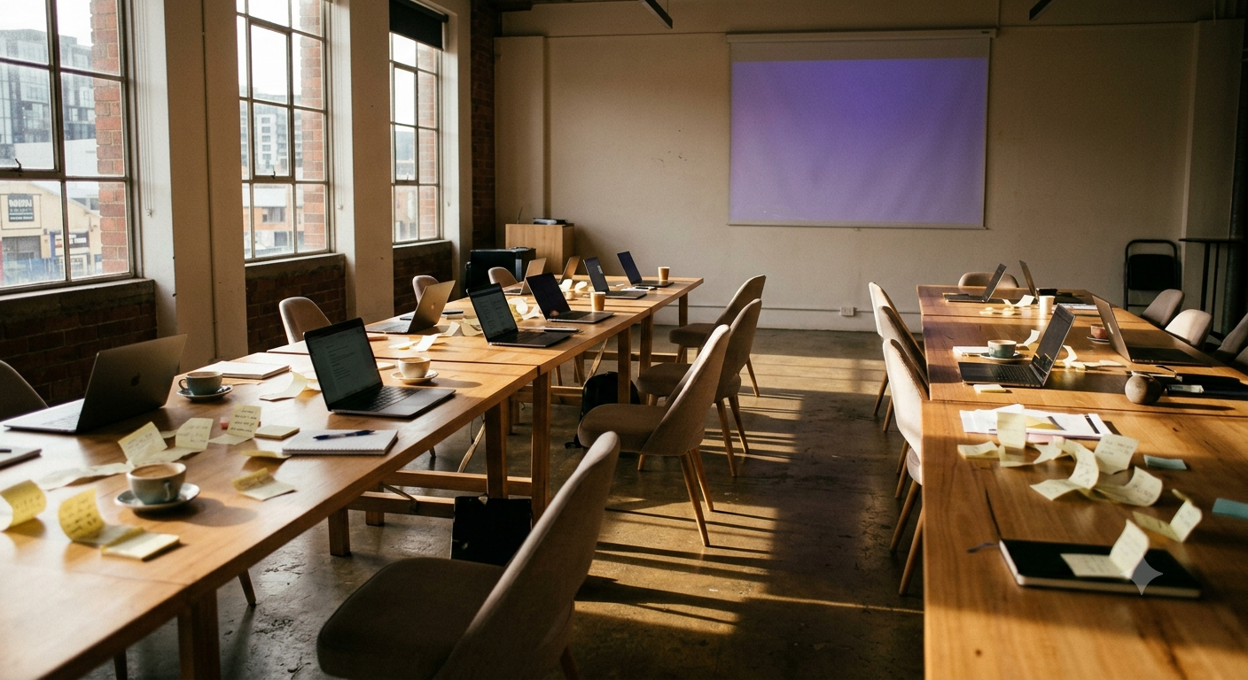 Melbourne’s first Claude Impact Lab: the format spent the room