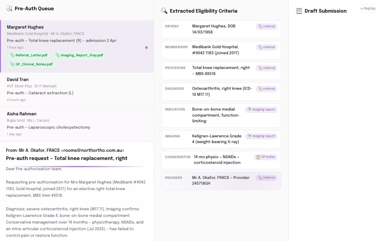 Prior-Auth Compiler - Healthcare & Disability AI application