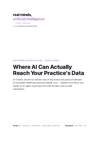 Healthcare software buyer's guide cover
