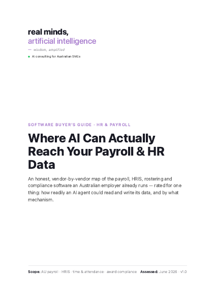 HR & Payroll software buyer's guide cover