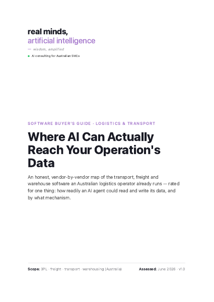 Logistics software buyer's guide cover