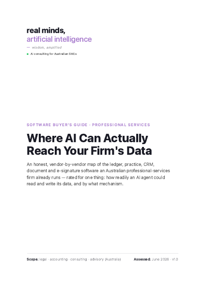 Professional Services software buyer's guide cover