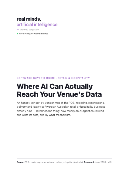 Retail & Hospitality software buyer's guide cover